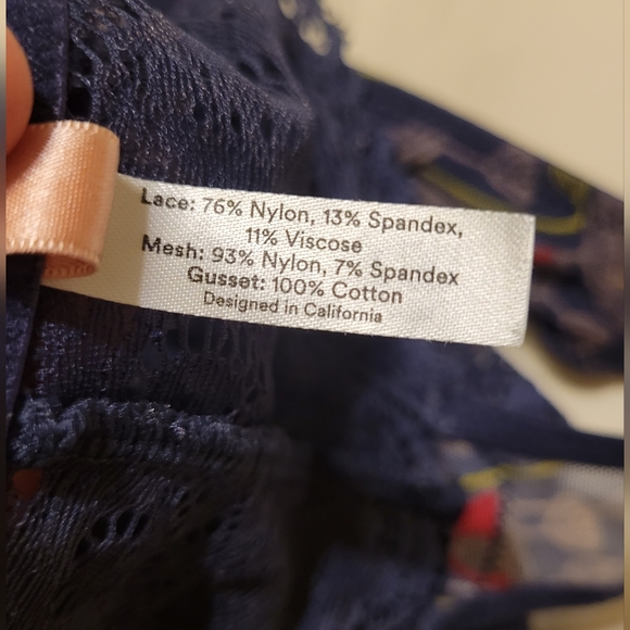 THIRDLOVE Bloom bra and thong set - Picture 6 of 7